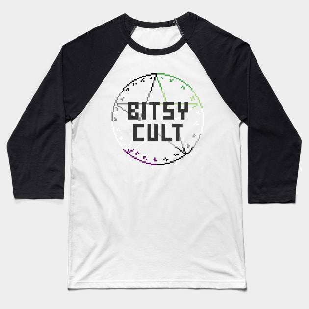 Ace/Aro Bitsy Cult Baseball T-Shirt by le_onionboi